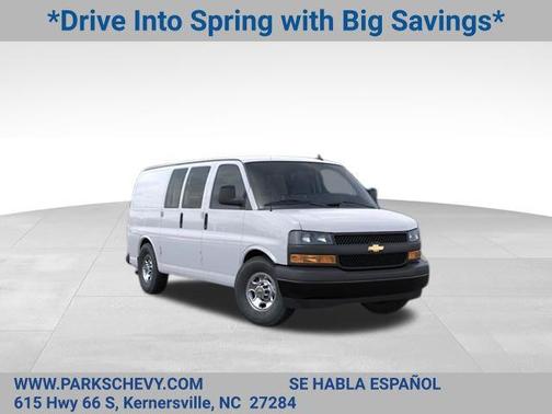 Summit White 2025 Chevrolet Express 2500 Work Van