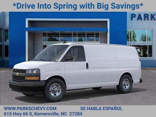 Summit White 2025 Chevrolet Express 2500 Work Van