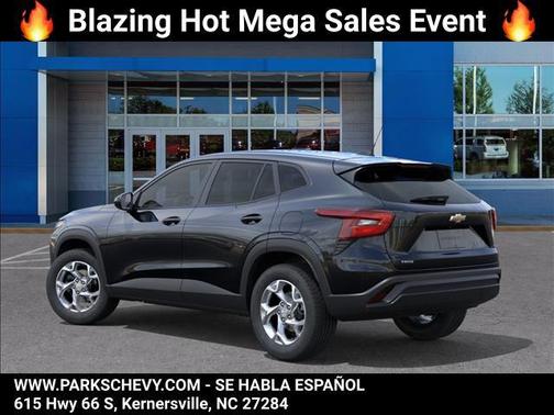 Mosaic Black Metallic 2026 Chevrolet Trax LS