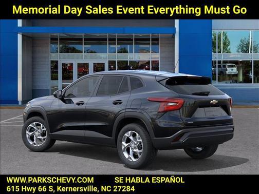 Mosaic Black Metallic 2026 Chevrolet Trax LS