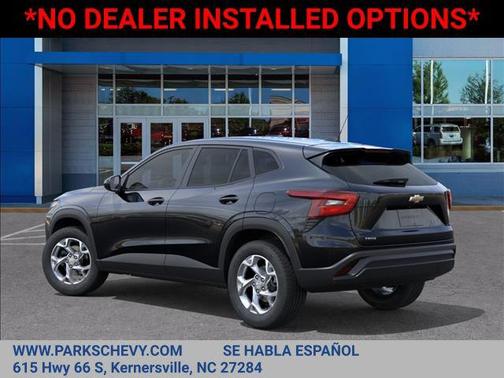 Mosaic Black Metallic 2026 Chevrolet Trax LS