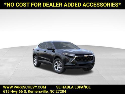 Mosaic Black Metallic 2026 Chevrolet Trax LS