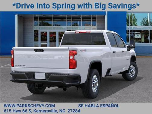 Summit White 2026 Chevrolet Silverado 2500 WT