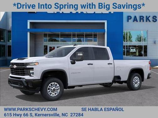 Summit White 2026 Chevrolet Silverado 2500 WT