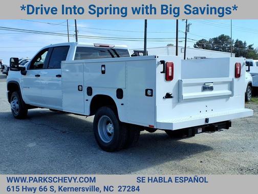 Summit White 2026 Chevrolet Silverado 3500 WT