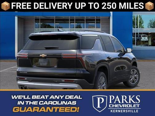 Mosaic Black Metallic 2026 Chevrolet Traverse LT