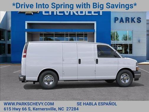 Summit White 2025 Chevrolet Express 2500 Work Van