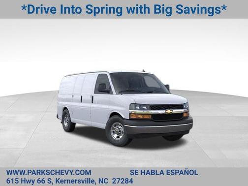 Summit White 2025 Chevrolet Express 2500 Work Van