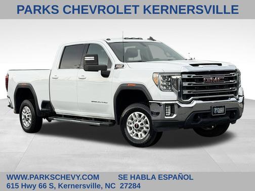 Summit White 2022 GMC Sierra 2500 SLE