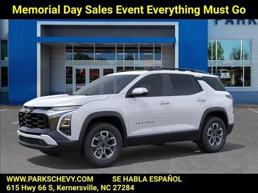 Polar White Tricoat 2026 Chevrolet Equinox AWD ACTIV