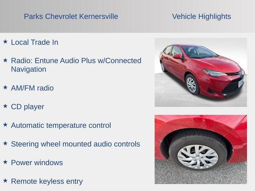 2019 Toyota Corolla SE