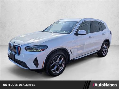 Alpine White 2022 BMW X3 sDrive30i