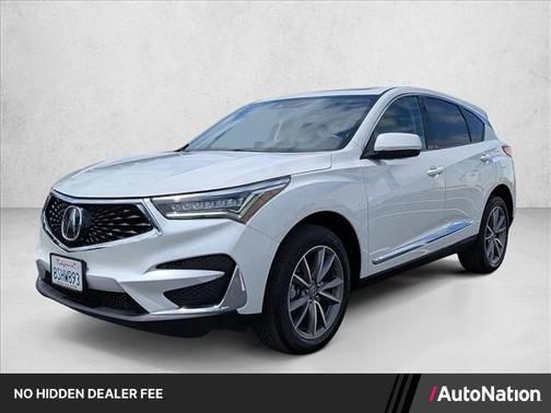 Platinum White Pearl 2020 Acura RDX Technology Package