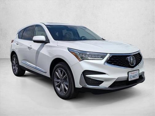 Platinum White Pearl 2020 Acura RDX Technology Package