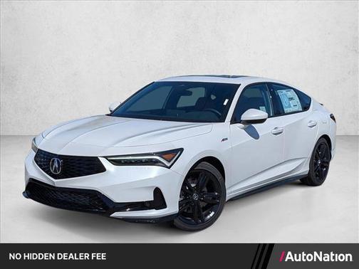 Platinum White Pearl 2026 Acura Integra FWD A-Spec