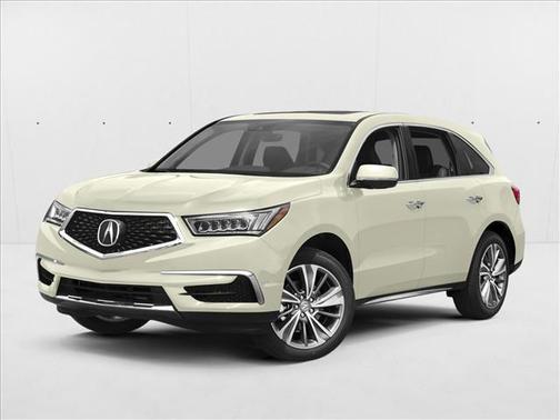White Diamond Pearl 2017 Acura MDX 3.5L w/Technology Package