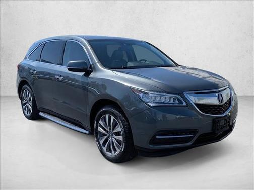Forest Mist Metallic 2014 Acura MDX 3.5L