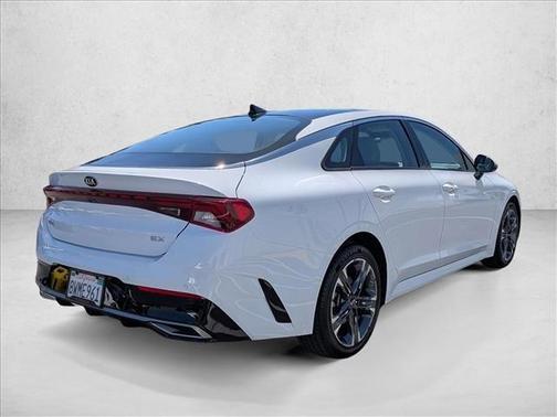Glacial White Pearl 2021 Kia K5 EX