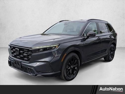 Meteorite Gray Metallic 2025 Honda CR-V Hybrid Sport FWD
