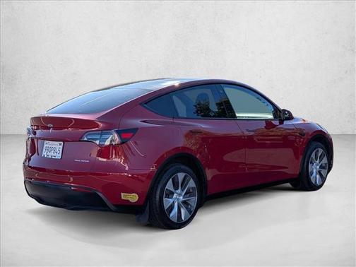 Red Multi-Coat 2022 Tesla Model Y Long Range Dual Motor All-Wheel Drive