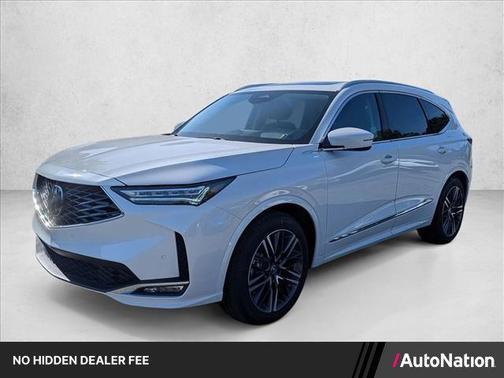 Platinum White Pearl 2026 Acura MDX Advance Package