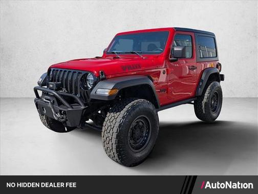 Firecracker Red Clearcoat 2022 Jeep Wrangler Willys