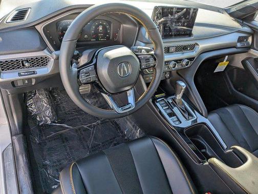 Platinum White Pearl 2026 Acura Integra FWD A-Spec with Technology
