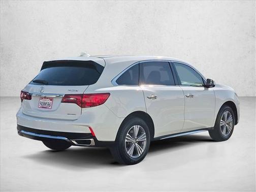 White Diamond Pearl 2019 Acura MDX 3.5L