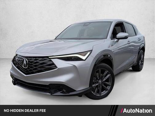 Solar Silver Metallic 2025 Acura ADX A-Spec