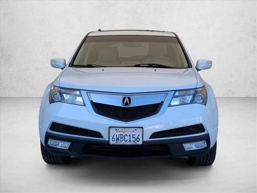 Aspen White Pearl II 2012 Acura MDX 3.7L Technology