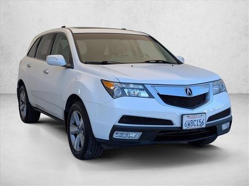 Aspen White Pearl II 2012 Acura MDX 3.7L Technology