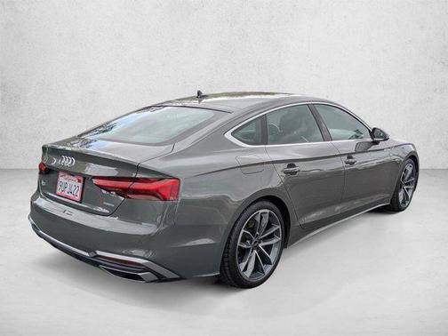 Silver/Gray 2023 Audi A5 Sportback 45 S Line Premium Plus