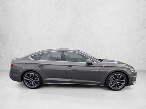 Silver/Gray 2023 Audi A5 Sportback 45 S Line Premium Plus