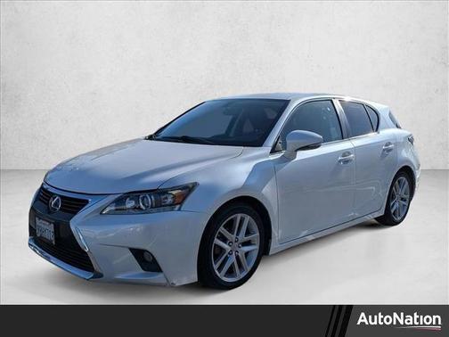 Ultra White w/Black Roof 2016 Lexus CT 200h Base
