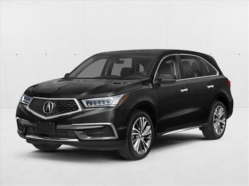 White Diamond Pearl 2019 Acura MDX 3.5L w/Technology Package