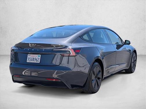 Stealth Grey 2025 Tesla Model 3 Long Range
