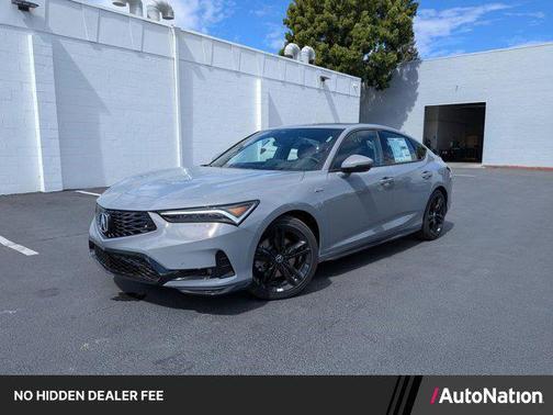 Urban Gray Pearl 2026 Acura Integra FWD A-Spec with Technology