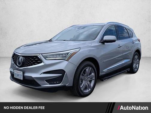Lunar Silver Metallic 2019 Acura RDX Advance Package