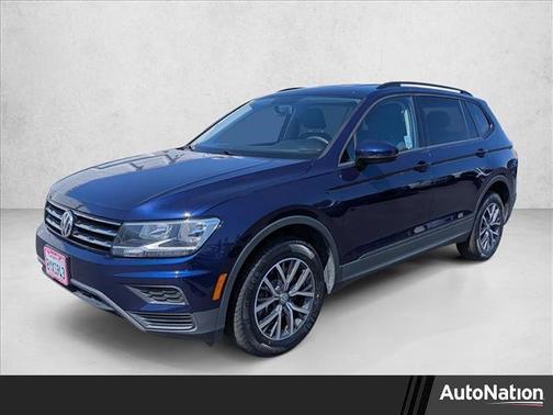 Atlantic Blue Metallic 2021 Volkswagen Tiguan 2.0T S