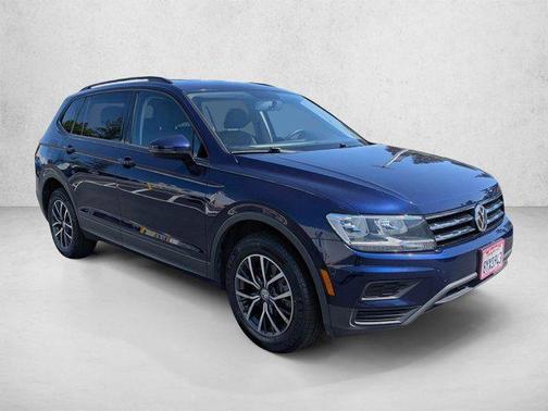 Atlantic Blue Metallic 2021 Volkswagen Tiguan 2.0T S