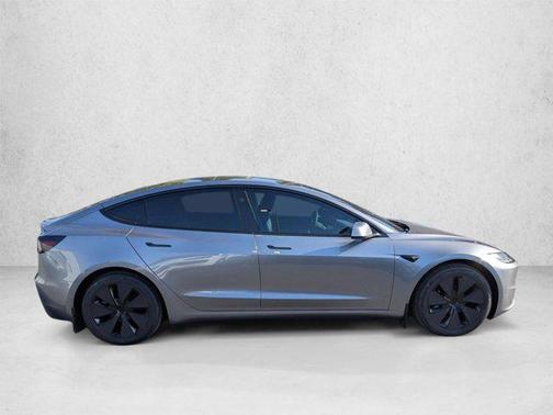 Stealth Grey 2025 Tesla Model 3 Long Range