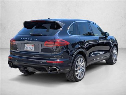 Black 2016 Porsche Cayenne Cayenne