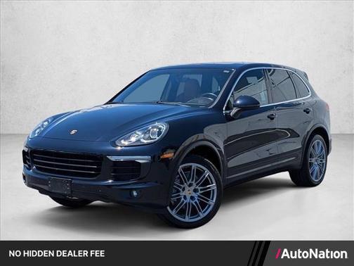 Black 2016 Porsche Cayenne Cayenne