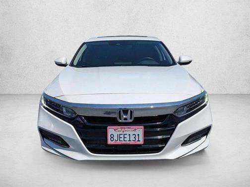 Platinum White Pearl 2018 Honda Accord EX-L