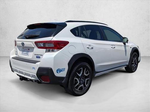 Crystal White Pearl 2021 Subaru Crosstrek Hybrid Base