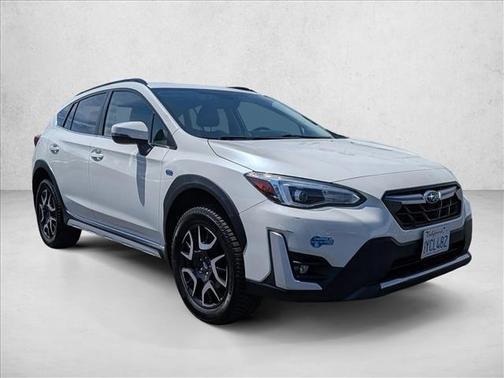 Crystal White Pearl 2021 Subaru Crosstrek Hybrid Base