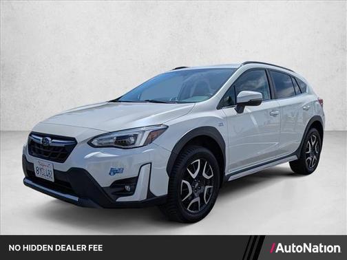 Crystal White Pearl 2021 Subaru Crosstrek Hybrid Base