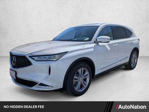Platinum White Pearl 2023 Acura MDX Standard