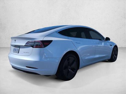 Pearl White Multi-Coat 2020 Tesla Model 3 Long Range