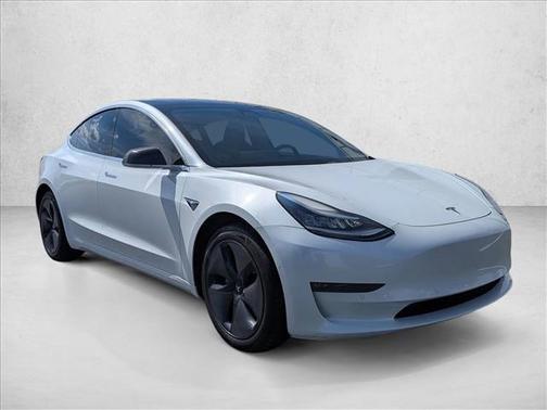 Pearl White Multi-Coat 2020 Tesla Model 3 Long Range
